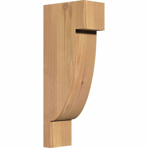 Ekena Millwork Alpine Smooth Corbel, Western Red Cedar, 5 1/2"W x 10"D x 26"H COR06X10X26ALP00SWR - main